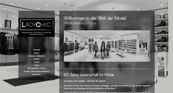 Desktop Screenshot of ladychic-wissen.de